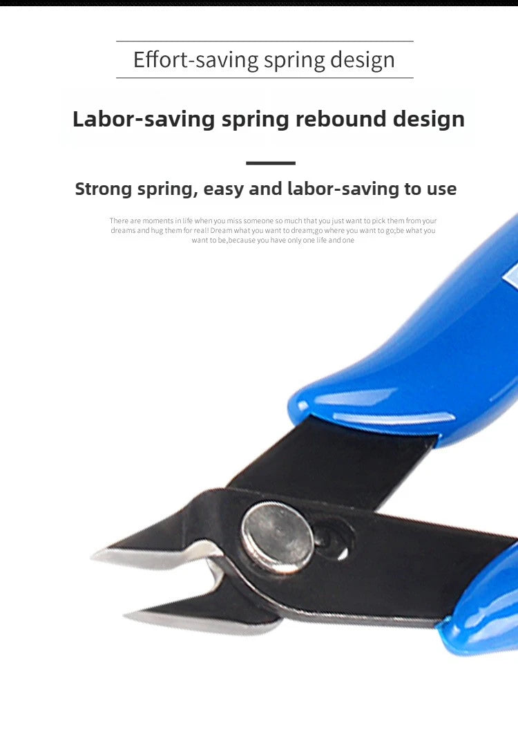 Precision Wire Cutting Pliers - 125mm Diagonal Nipper for Electronics - image 9