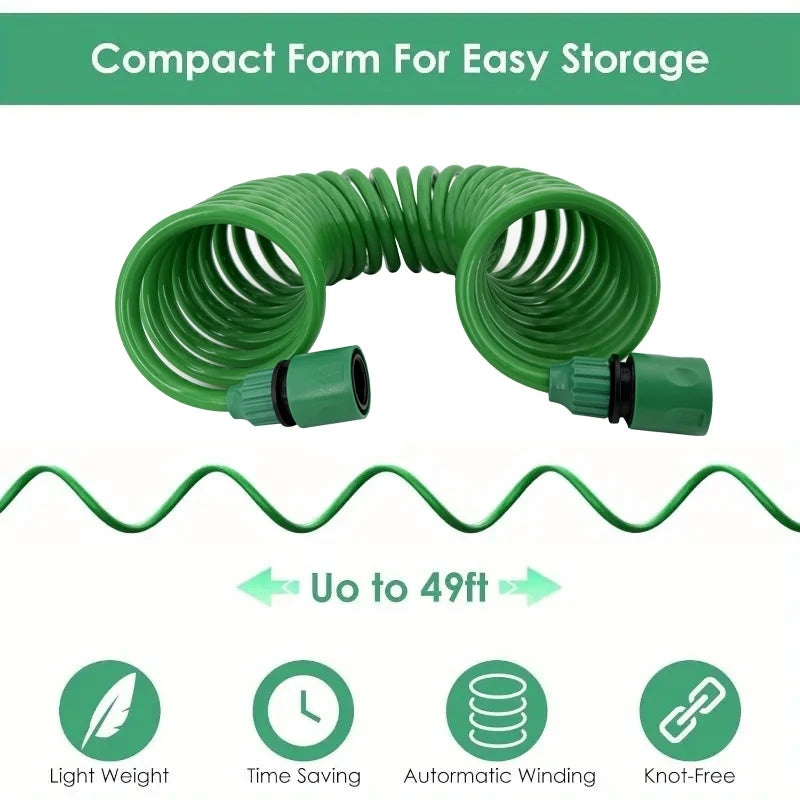 Garden Hose Nozzle – Sprinkler Head & Car Wash Sprayer