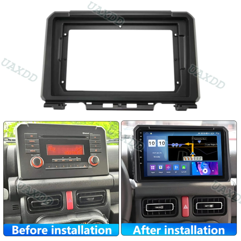 2019 Suzuki Jimny 9-Inch Car Radio Frame Dash Kit for Android Stereo - image 2