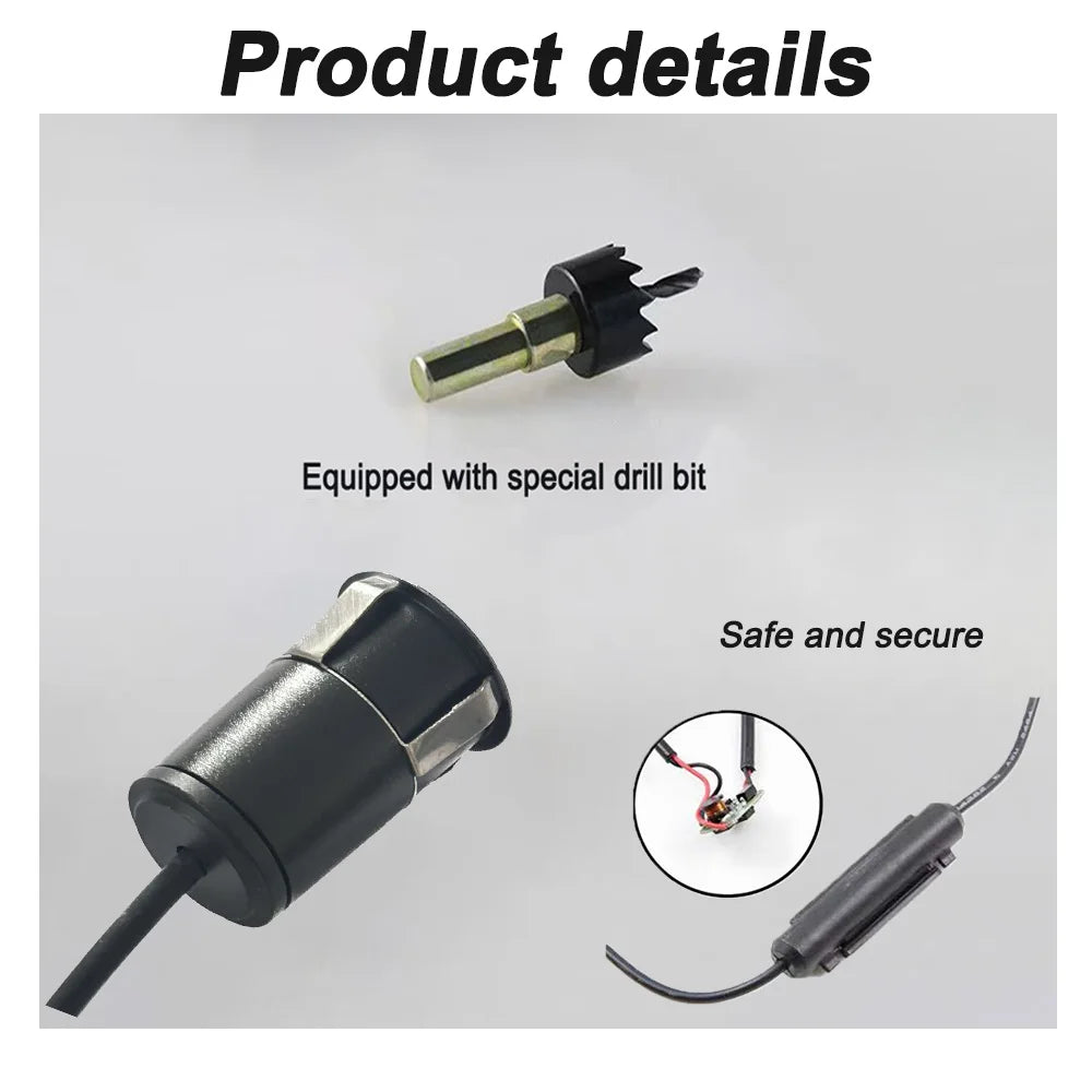 Car Door Logo Projector Light – CREE LED Welcome Lamp Universal - image 3