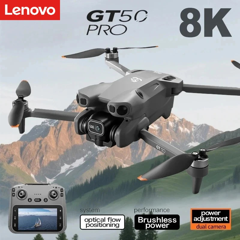 Lenovo GT50 4K Dual Camera Foldable Brushless Drone Obstacle Avoidance