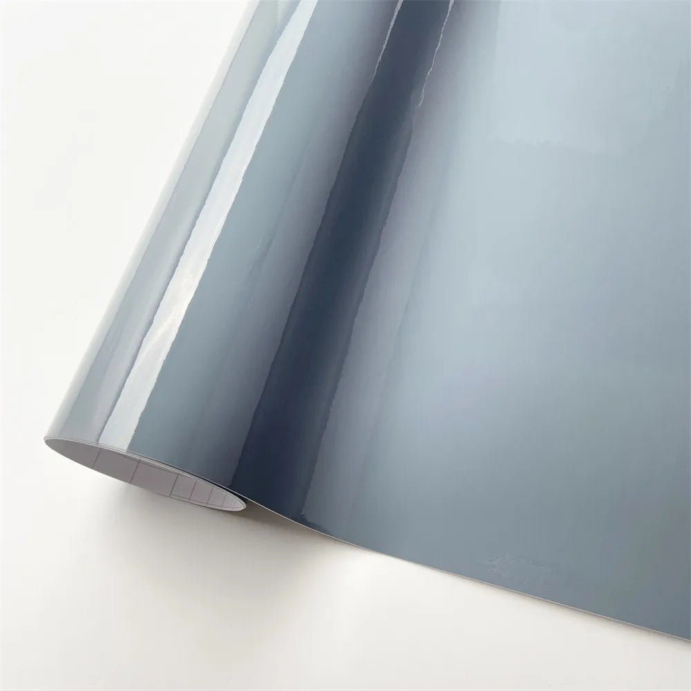 High Gloss Grey Vinyl Wrap – Car, Motorcycle & DIY - image 7