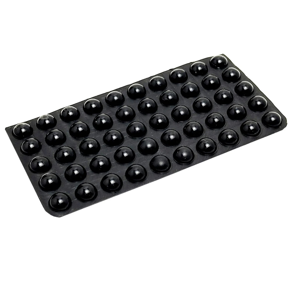 Self-Adhesive Silicone Cabinet Door Bumper Pads, Black or Clear - view 15