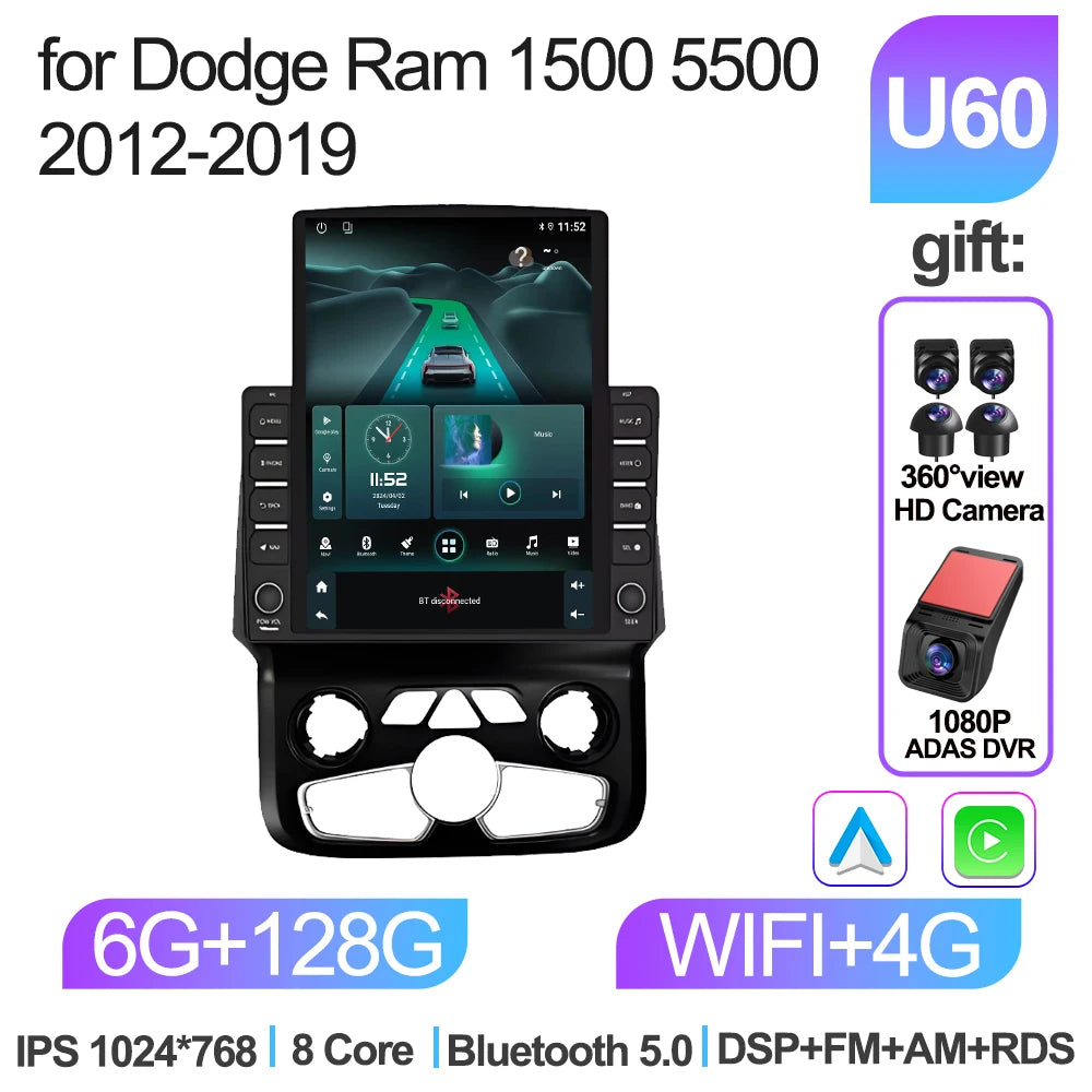9.7-inch Android CarPlay Stereo for Dodge Ram 2012-2019 - image 41