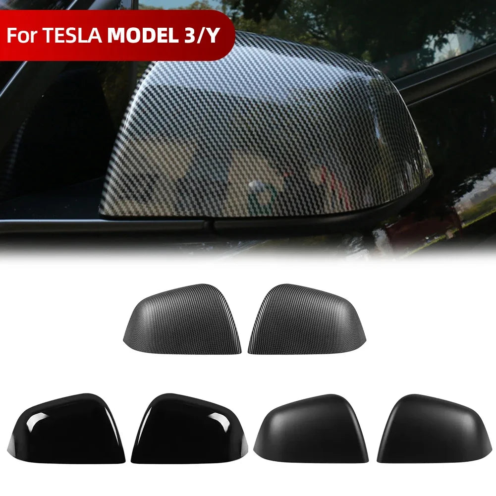 Premium Side Mirror Covers for Tesla Model 3 & Y (2021-2023) - image 2