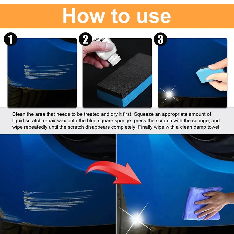 Car Scratch Remover Polishing Compound for Light Paint Scratches