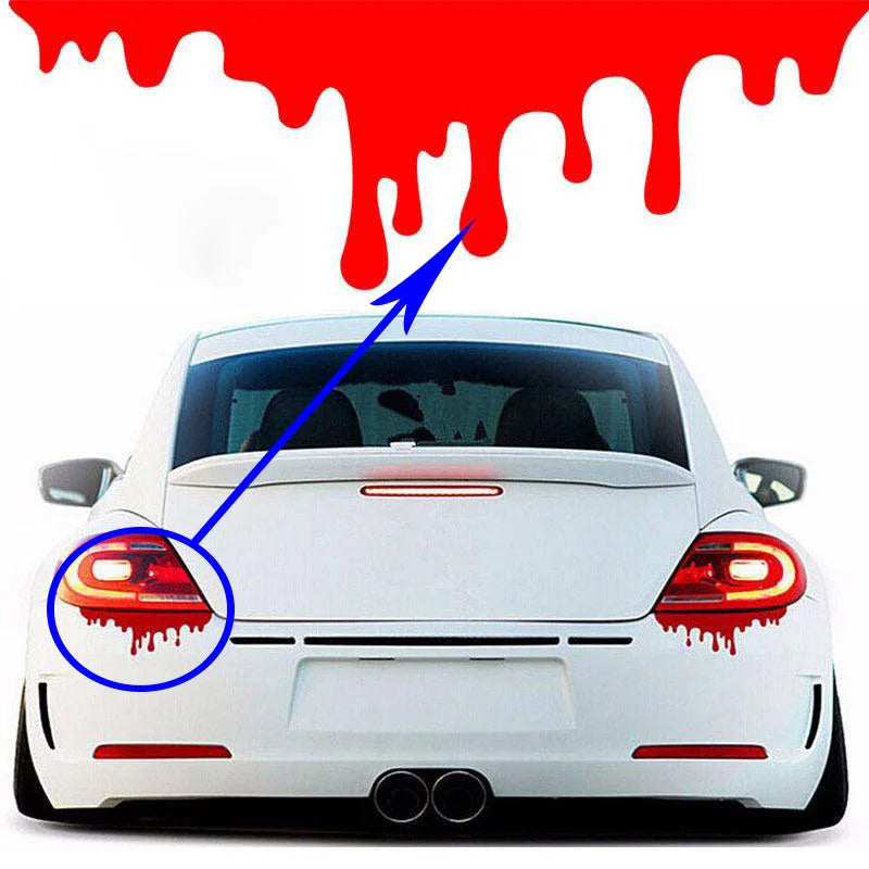 Blood Drip Halloween Car Decal Stickers
