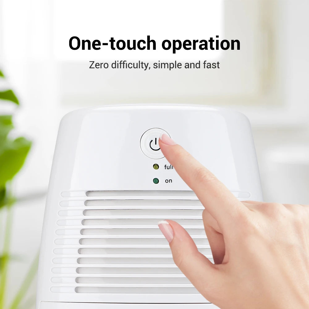 Home Dehumidifier Bedroom Mute Moisture Absorber Air Dryer Mini Humidity Dehumidifier for Bathroom Kitchen Clothes Desiccant