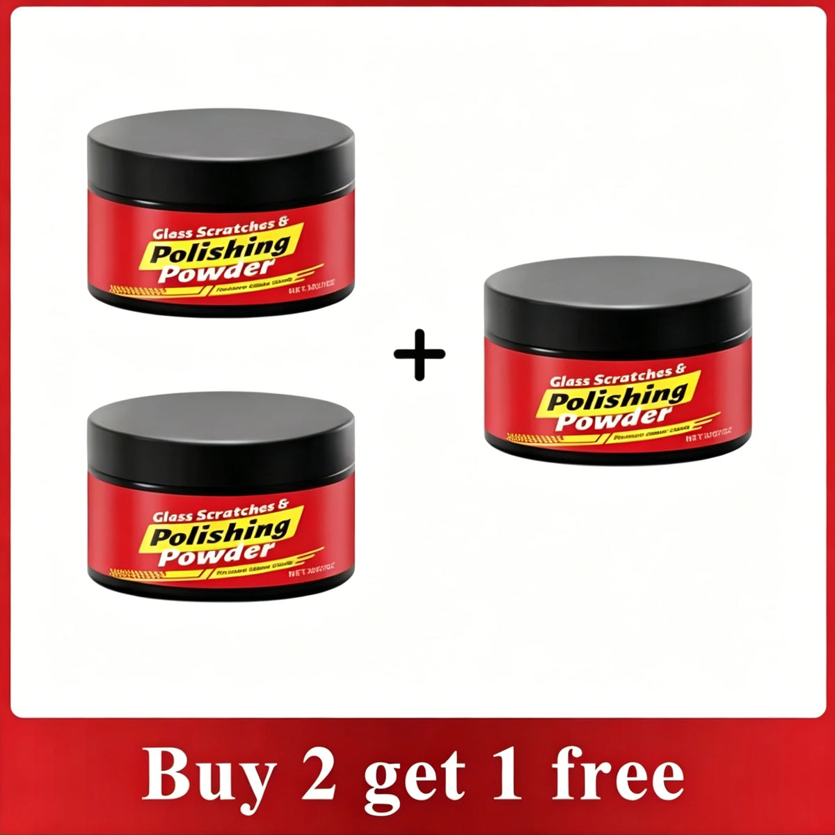 Car Glass Scratch Repair Polishing Powder for Window Surfaces