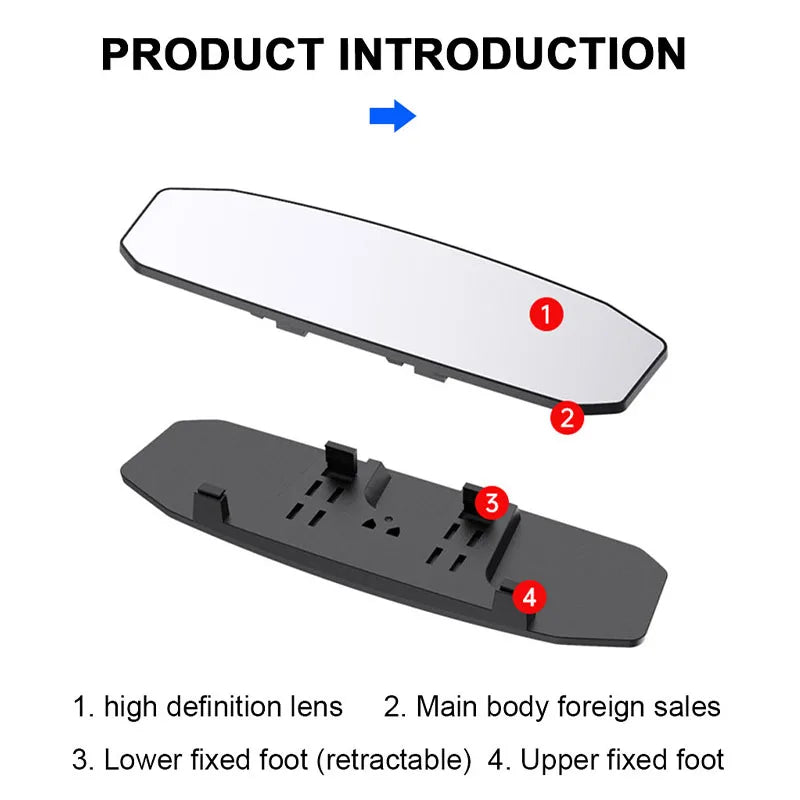 Wide Angle Baby Car Mirror – Anti-Glare, Adjustable, Universal - image 5