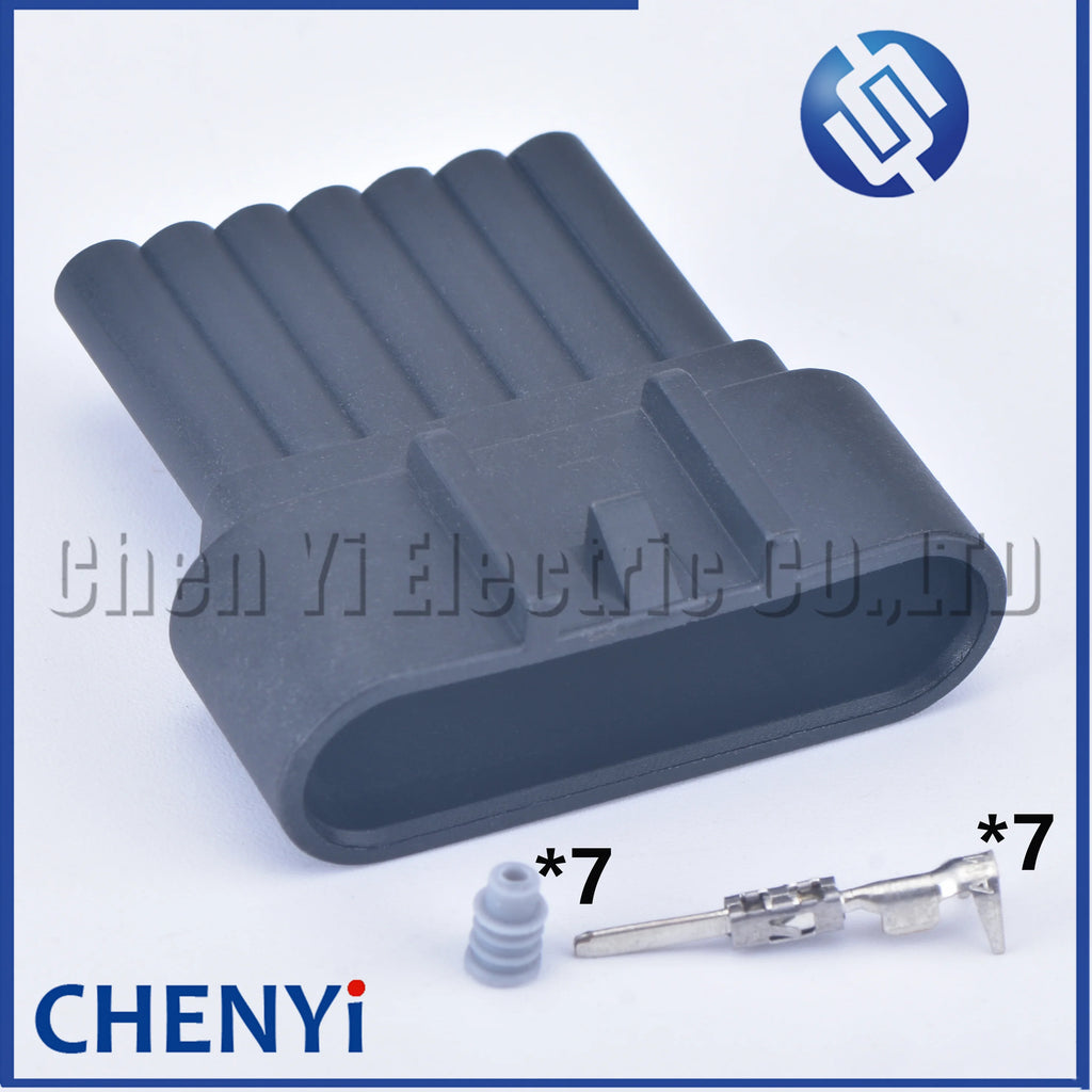 7 Pin Automotive waterproof connector Car Ignition Coil harness Plug Wiring Socket PP10000888 1930-0958 For Chevrolet Buick opel