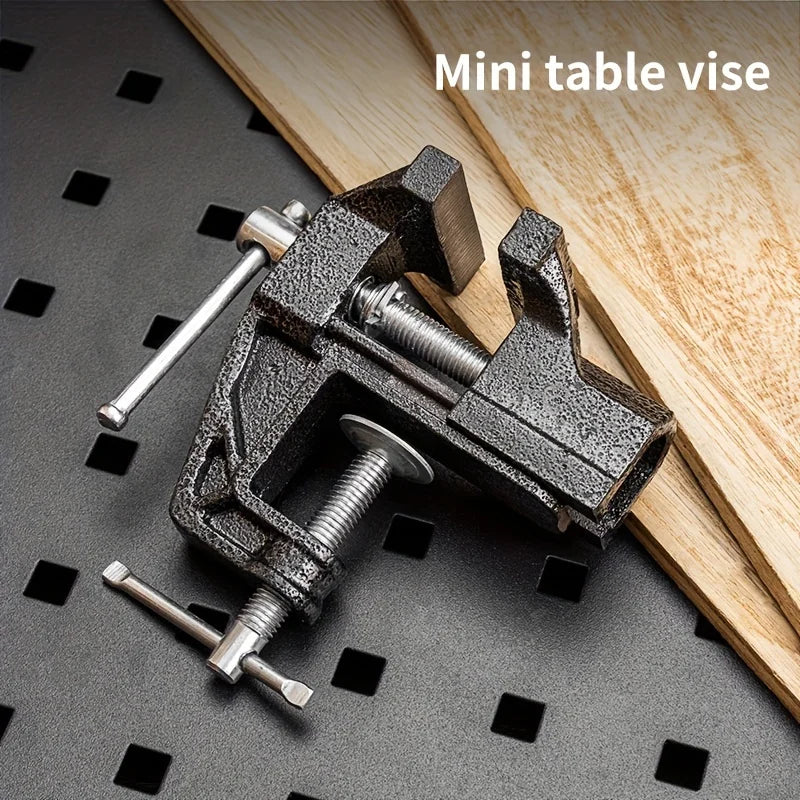 Heavy-Duty Small Bench Vise – Workbench Industrial Grade