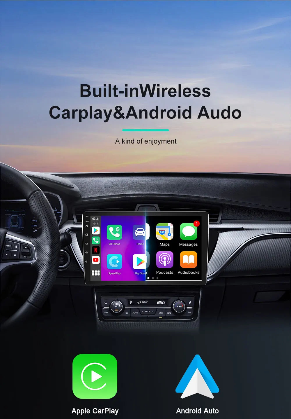 9-Inch Android 15 CarPlay Stereo for Chevy & Isuzu - image 12