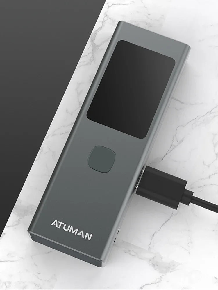 DUKA ATuMan Mini Laser Rangefinder LS6 40m Distance Angle Meter Measuring Tools Portable Rechargeable with Laser Line Marker