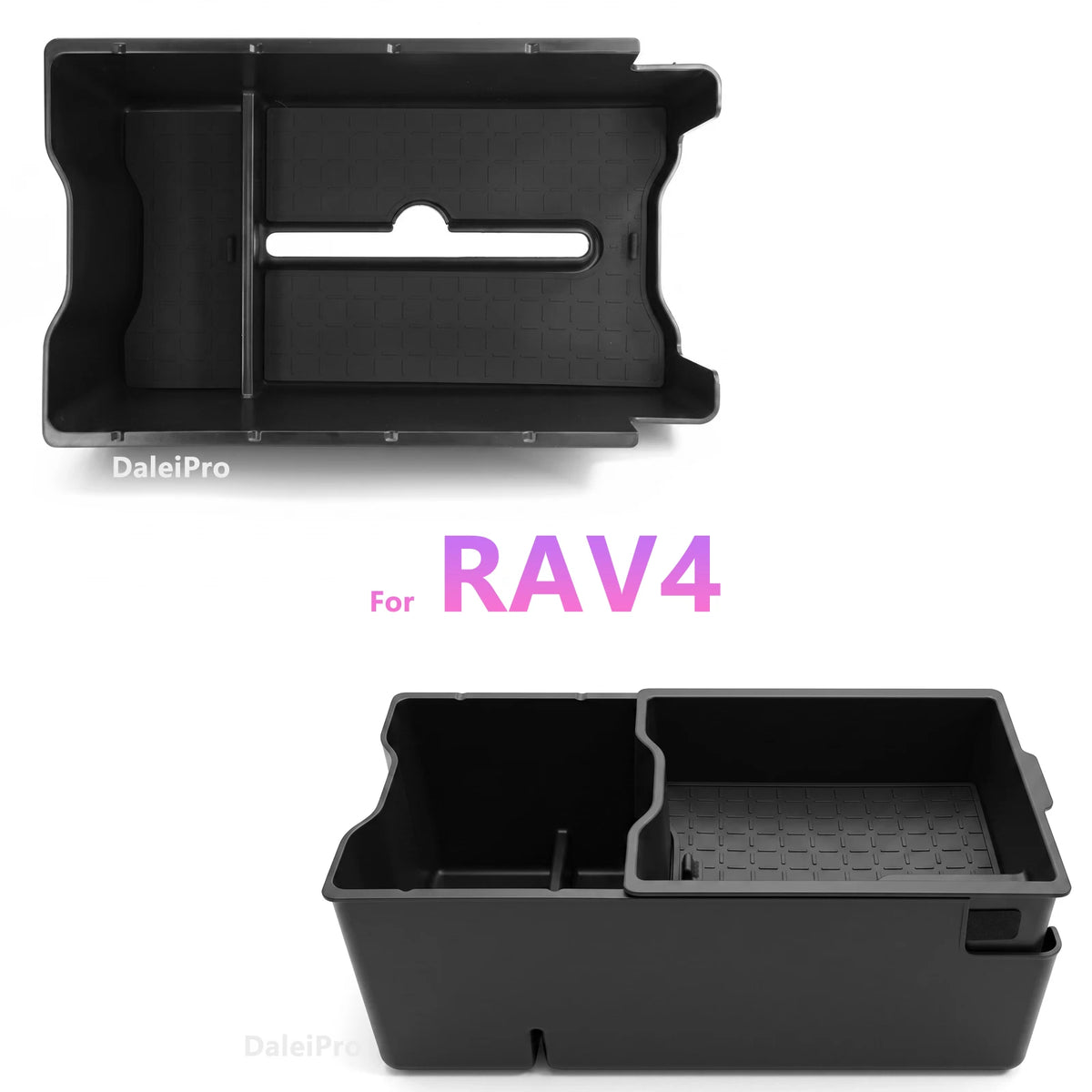 2-Layer Center Console Organizer for Toyota RAV4 XA60 2026-2027