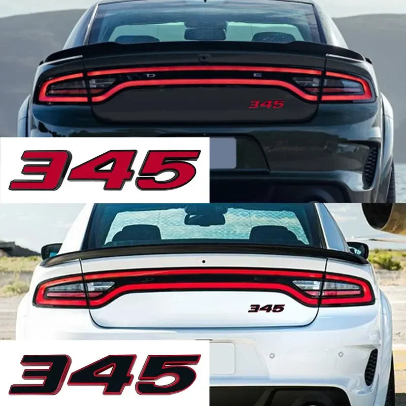 3D Metal Engine Size Car Sticker for Dodge, Jeep, Ford and Toyota