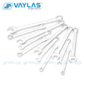 6-32mm Chrome Vanadium Combination Wrench Set - Open Box End
