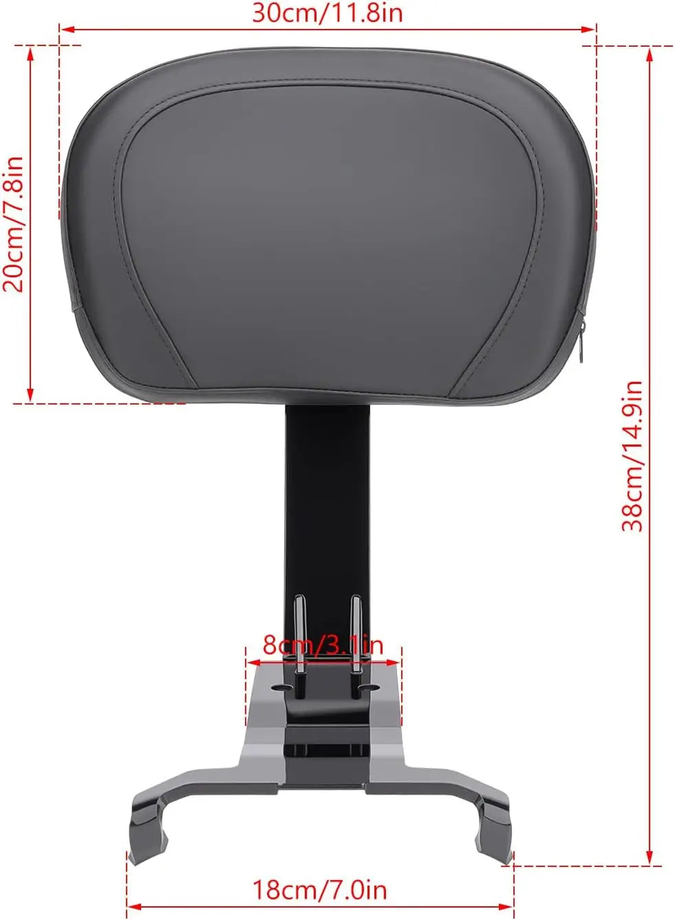 Passenger Backrest for Can-Am Ryker 600/900 2019-2026 - image 6