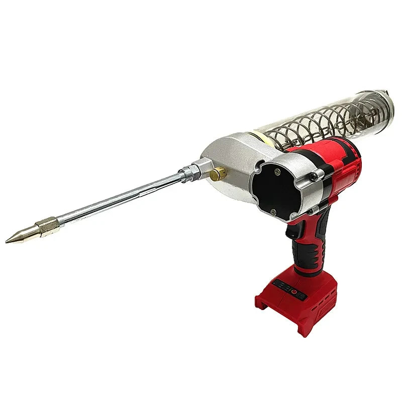 Brushless Electric Grease Gun, Wireless Fully Automatic High-Pressure Excavator Grease Gun, Compatible with 18V Battery