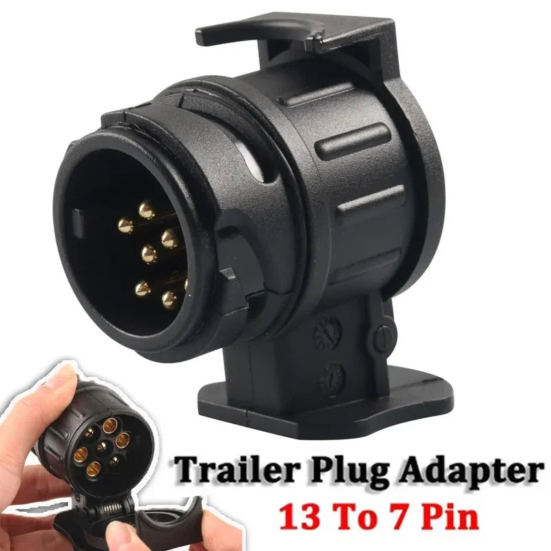 13 Pin to 7 Pin Trailer Towing Adapter, 12V