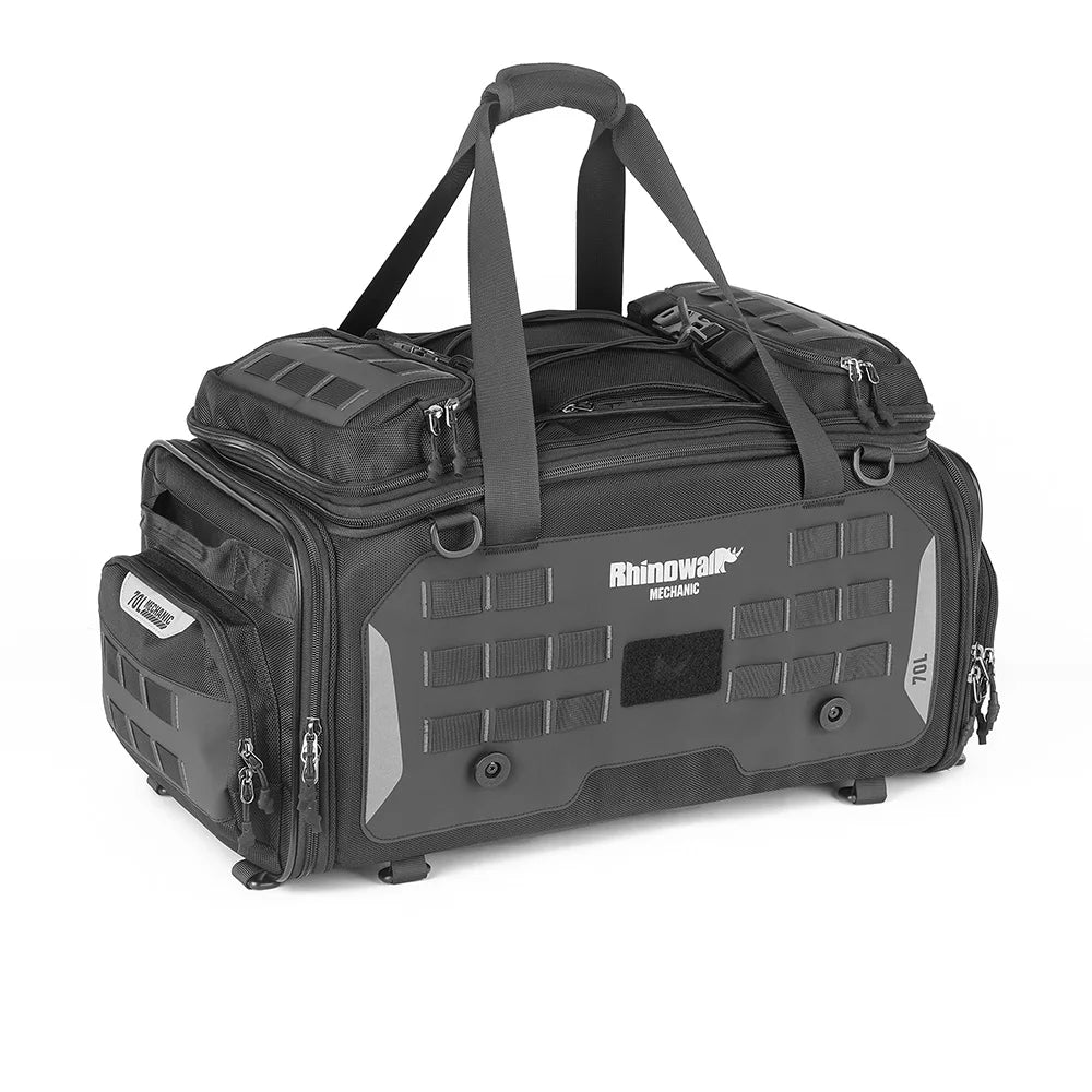 Rhinowalk 50-70L Waterproof Expandable Motorcycle Tail Bag - image 30