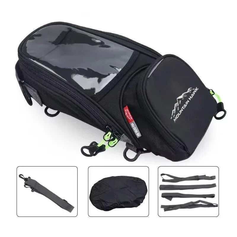 Motorcycle Navigation Tank Bag Big Capacity Motorbike Universal Strong Magnetic Motorbike Bag Touchscreen Moto Fuel Tank Bag