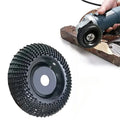 1PC Wood Carving Disc Grinder Wheel Disc 4 Inch Wood Shaping Wheel Wood Grinding Shaping Disc for Angle Grinders