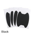 Carbon Fiber Look Door Handle Scratch Guard Film, 4-Pack