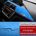 Suede Dashboard Panel Cover Trim for BMW 3 Series F30 and 4 Series