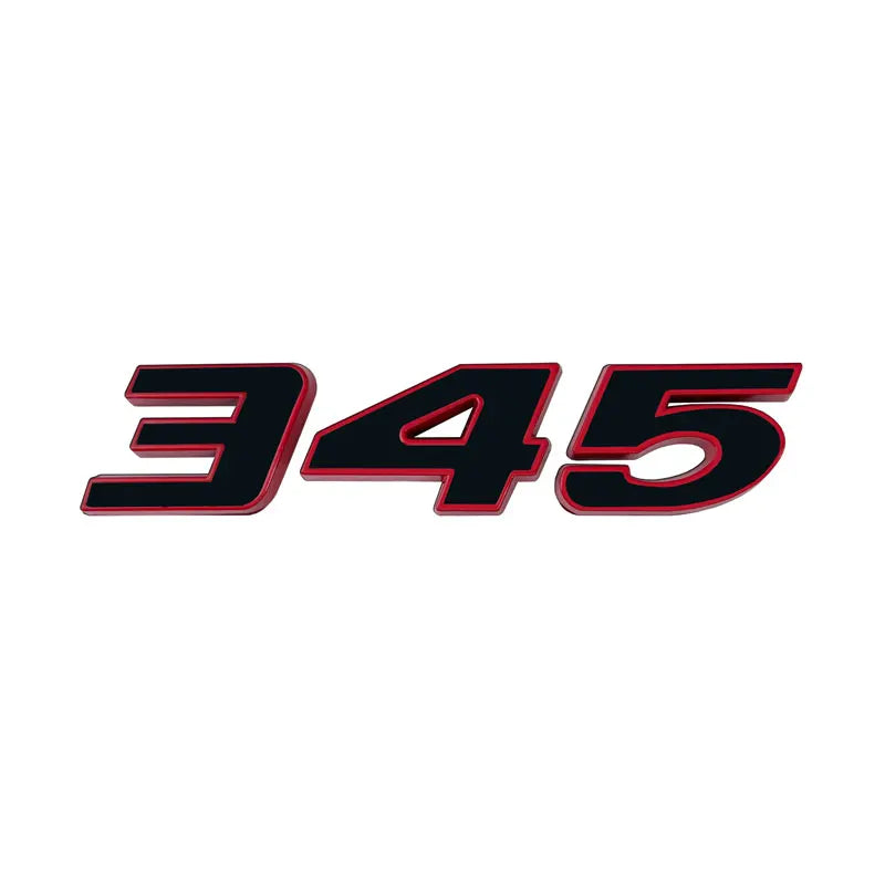 3D Metal Engine Size Car Sticker for Dodge, Jeep, Ford and Toyota