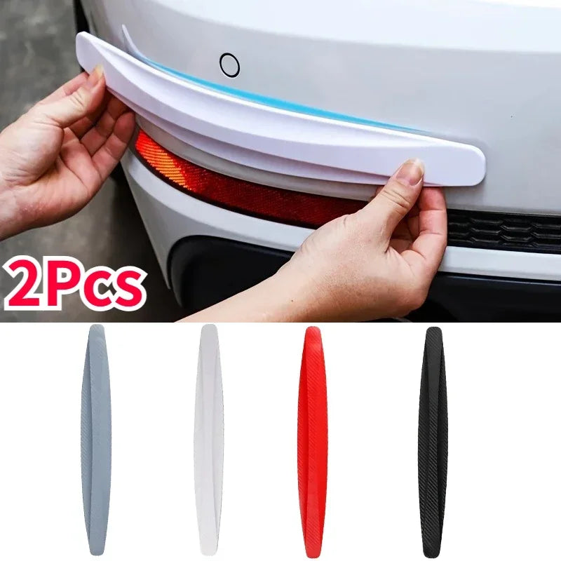 Universal Car Bumper Protector Strips, Self-Adhesive (2-Pack) - image 7