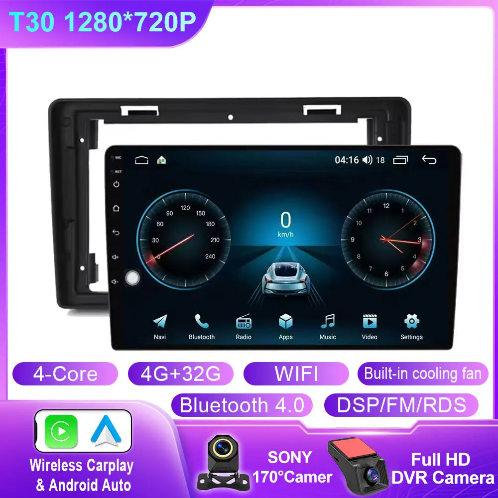 9-inch Android Car Radio with GPS & CarPlay for Citroen C2 C3 - image 10