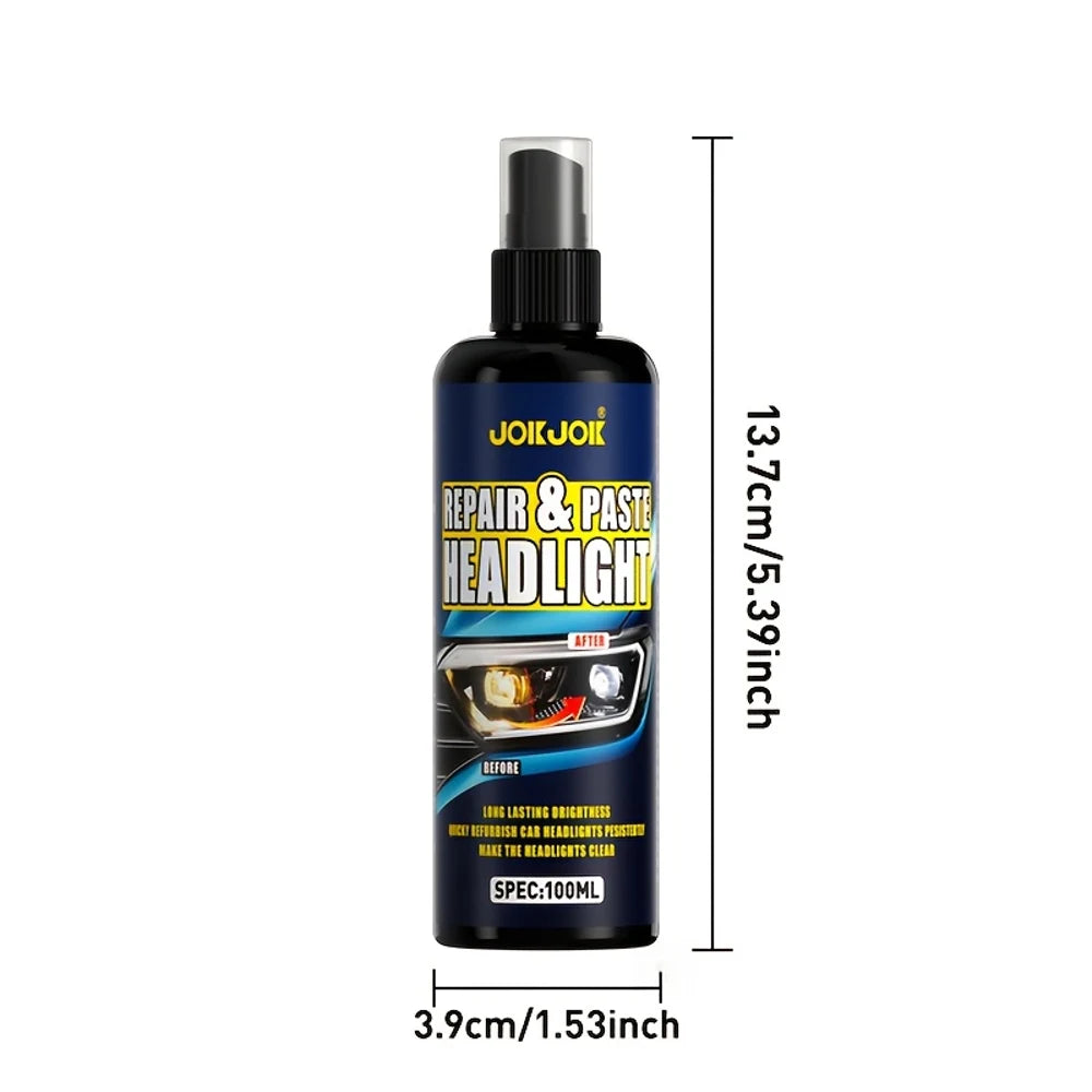 Headlight Restoration Spray - Clear & Lasting Shine (100ml) - image 9