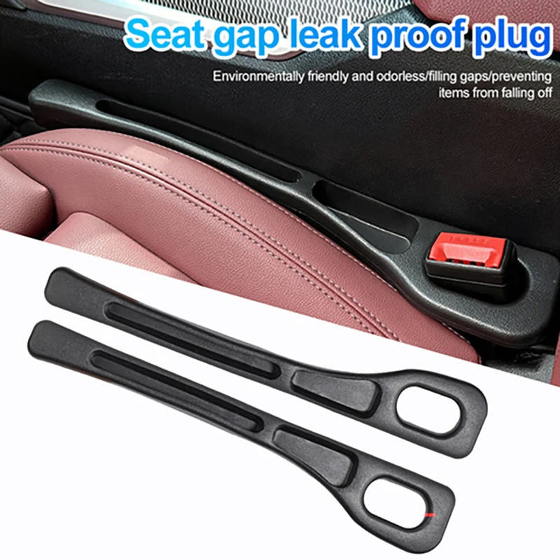 Car Seat Gap Filler, Universal Fit, Black or Brown
