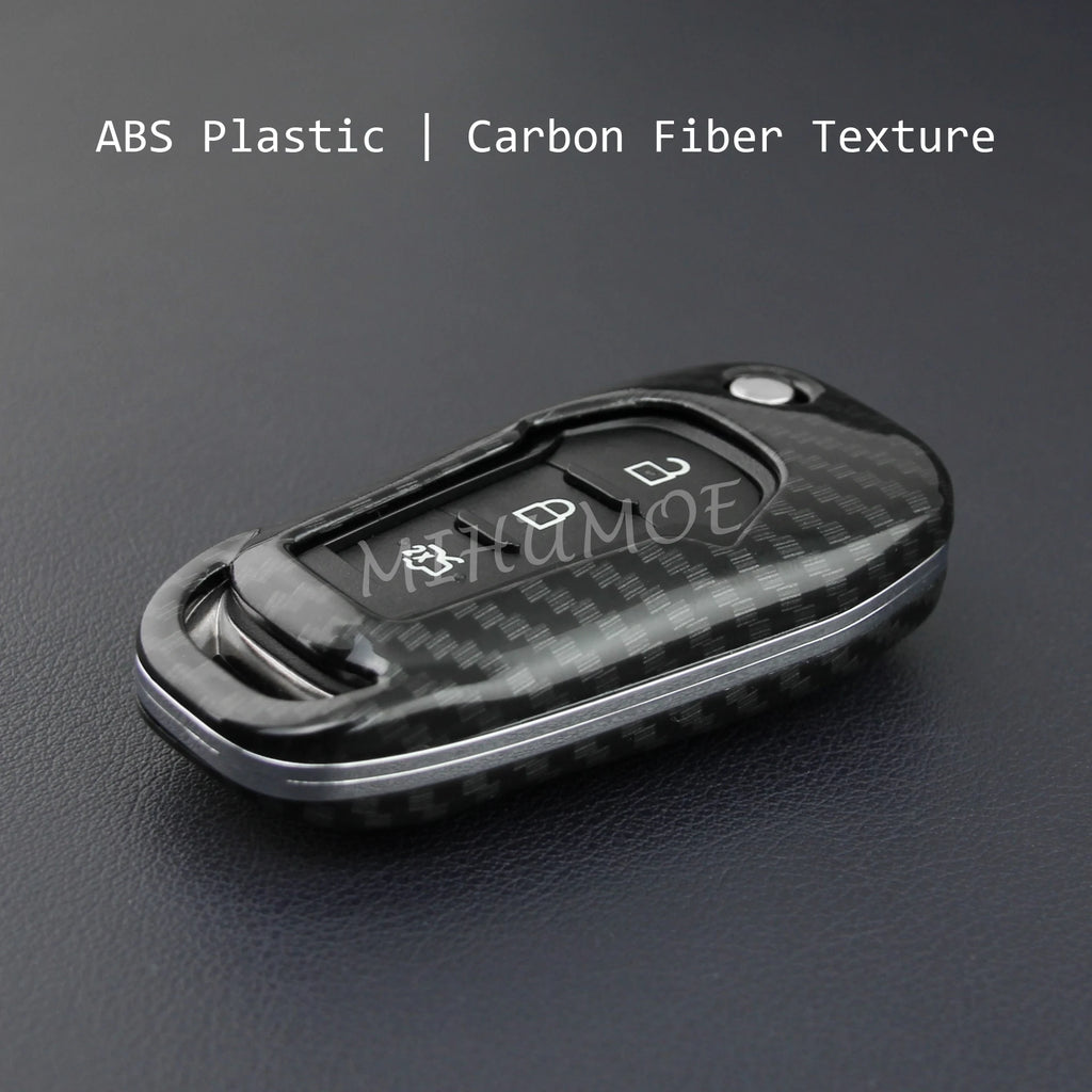 Carbon Fiber Ford Key Fob Cover for F-150 F-250 Ranger 2015-2025 - image 5