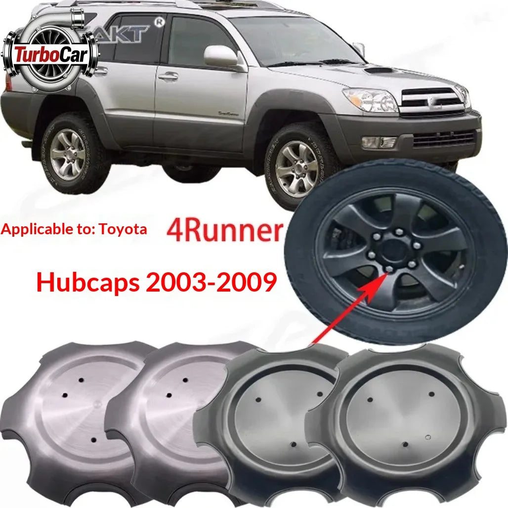 Wheel Center Caps for Toyota 4Runner 2003-2009, 4-Pack