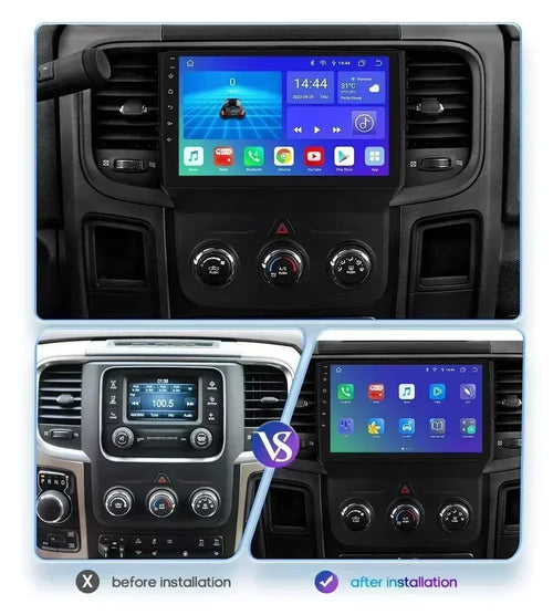 10" Android Touchscreen Car Stereo Dodge Ram 2013-2018 CarPlay GPS - image 2