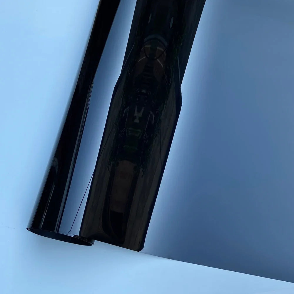 Glossy Black Vinyl Car Wrap Film - DIY Vehicle Styling