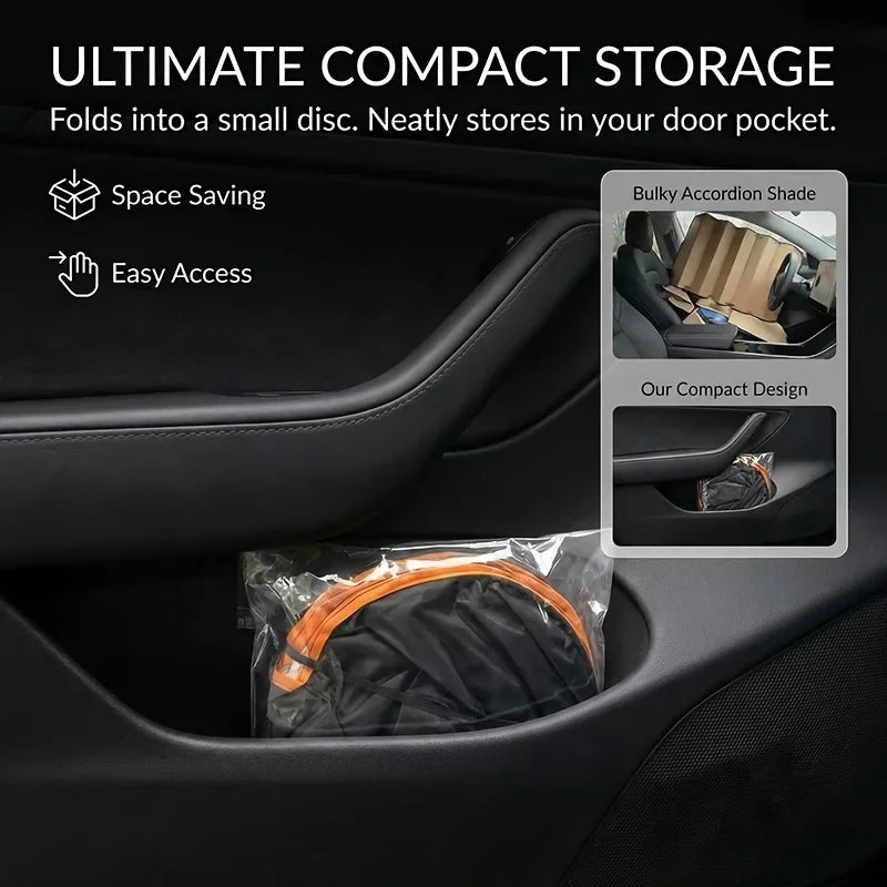 Foldable Front Windshield Sun Shade