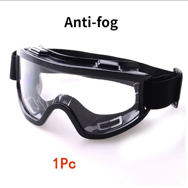Safety Goggles Anti Splash Dust Proof Clear Lens Eye Protection for Industrial Lab Work Research Safety Glasses
