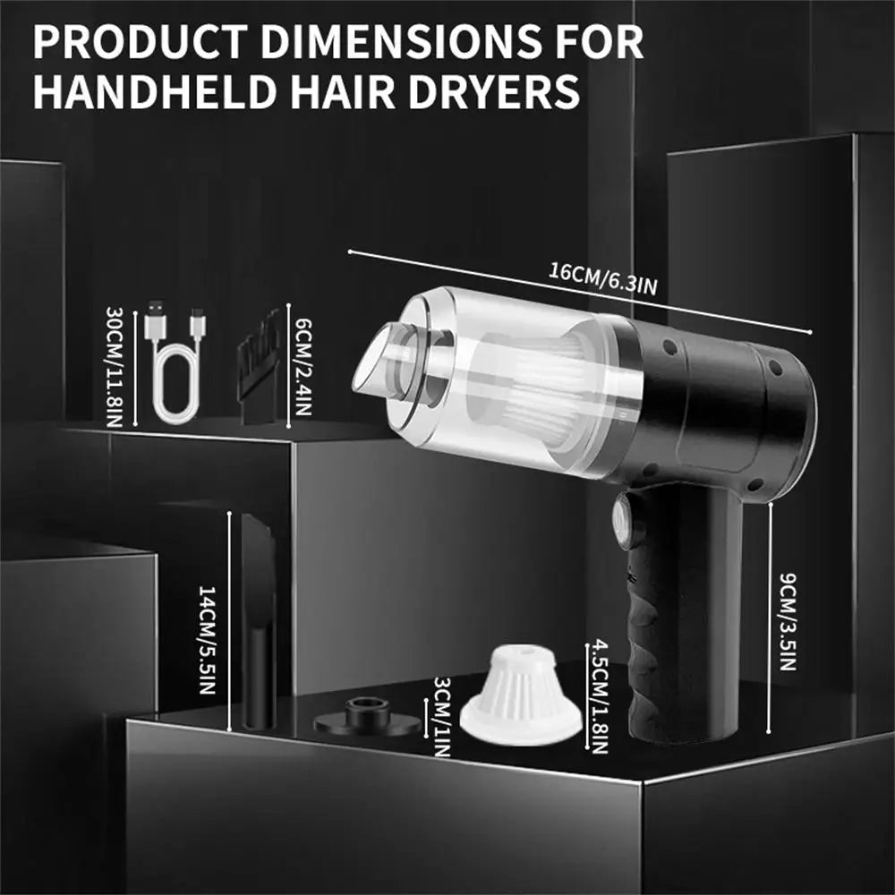 Portable Small Vacuum Cleaner for Multi Purpose Vehicles Handheld Car Vacuum