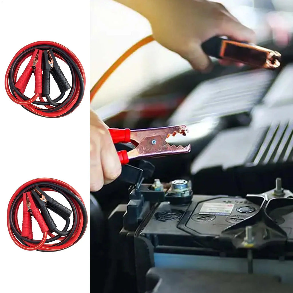 Jumper Cables for Car Battery, Heavy Duty Automotive Booster Cables for Jump Starting Dead or Weak Batteries