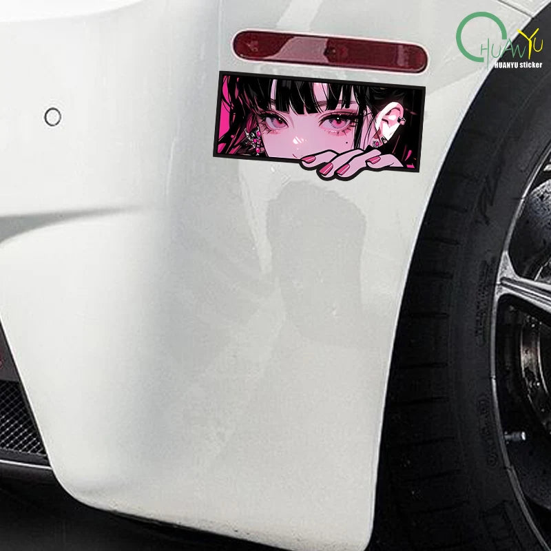 Anime Car Sticker, Waterproof Scratch Cover Vinyl Decal - view 9