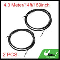 Marine Throttle and Shift Control Cable Pair for Outboard Boat Motors
