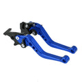Universal Motorcycle Brake Levers Motorcycle Front Disc Rear Drum Brake Accessories Modified Horn Adjustable Hand Lever GY6