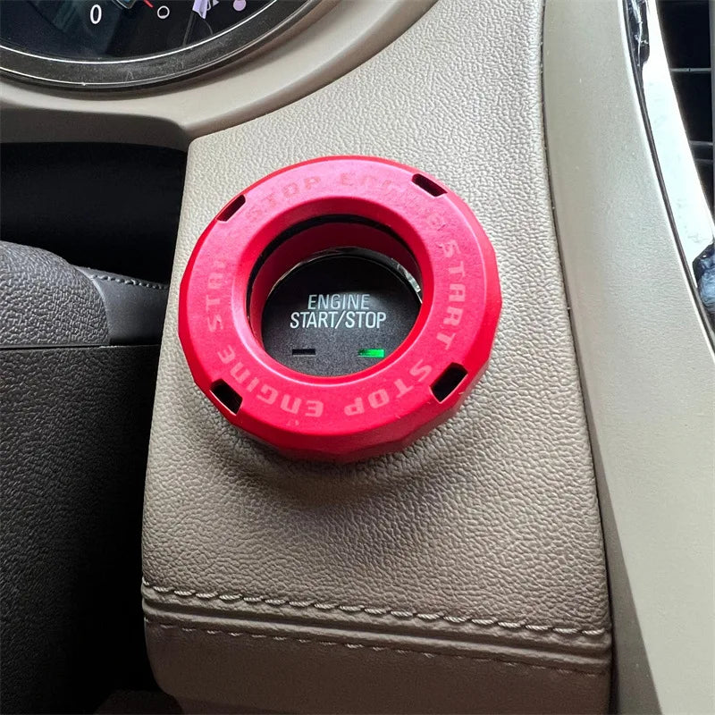 Decorative Push Start Button Cover, 9 Colors