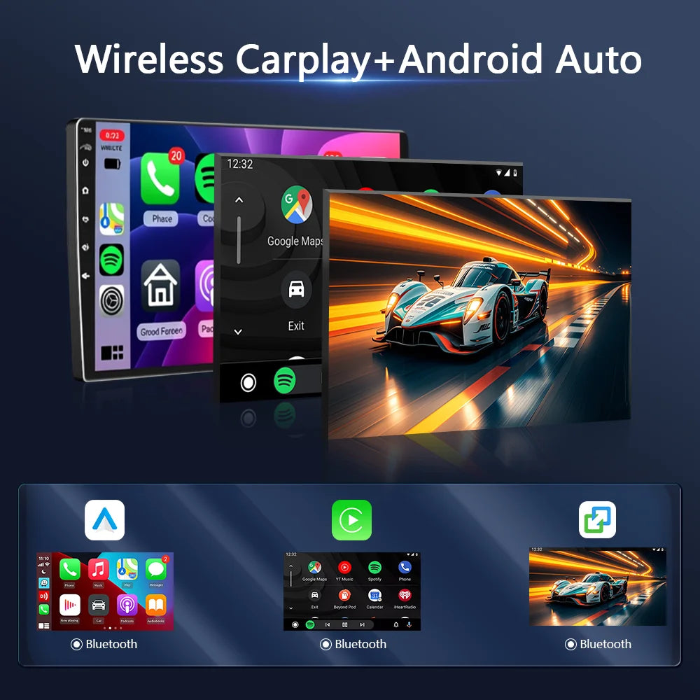 9 Inch Android CarPlay Radio for Chevrolet Captiva 2008-2012 - image 3
