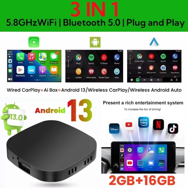 Wireless CarPlay AI Box | Android Auto & In-Car Streaming - image 8