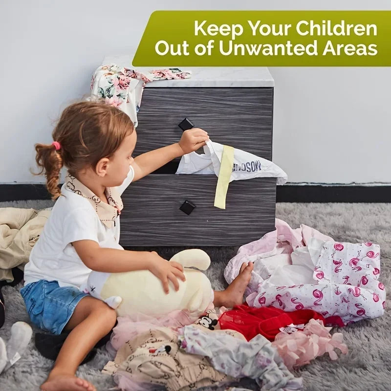 Adhesive Baby Safety Locks for Drawers & Cabinets - image 2