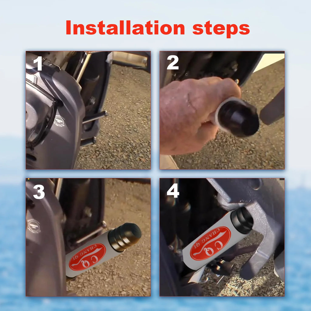 Outer Engine Bracket and Steering Knuckle Mount for Yamaha Outboards - view 17